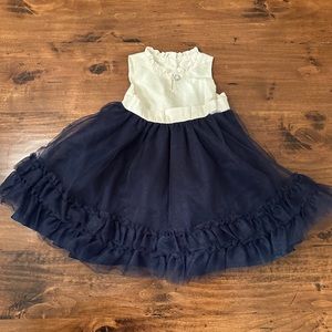 Silk and tulle dress